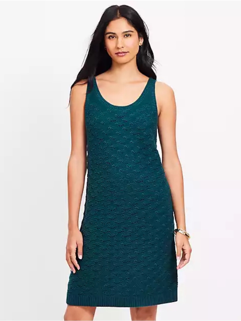 NWT LOFT Sleeveless Sweater Mini Dress